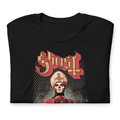 Ghost Kiss the Ring Officially Licensed Mens T Shirt Black