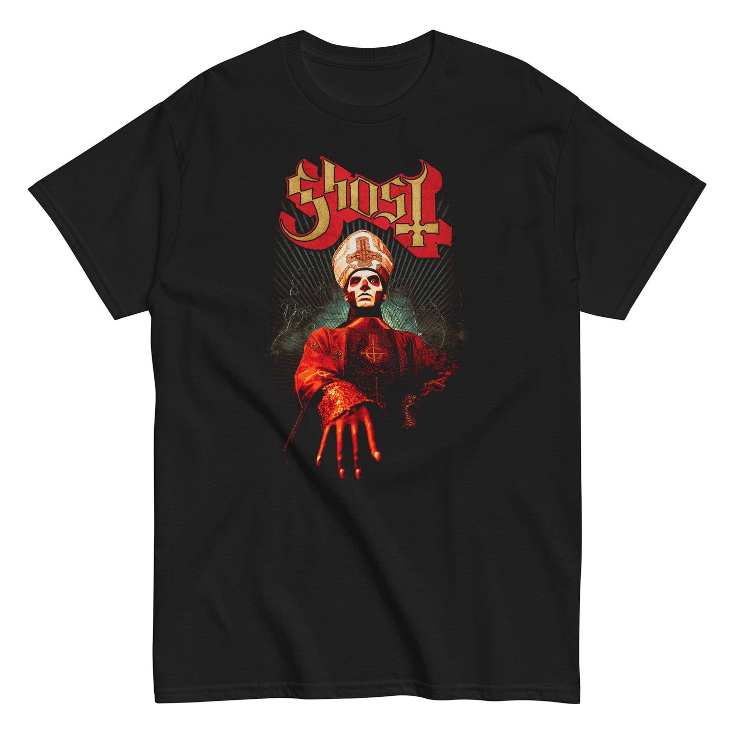 Ghost Kiss the Ring Mens T Shirt Black