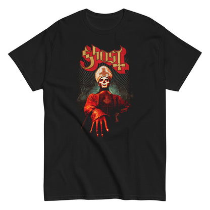 Ghost Kiss the Ring Officially Licensed Mens T Shirt Black