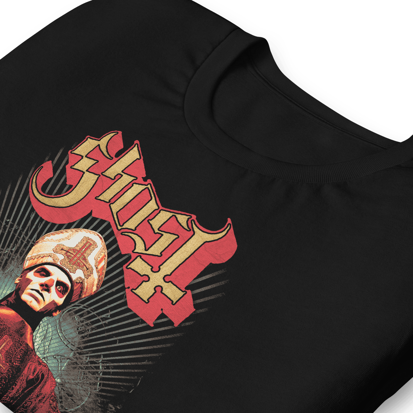 Ghost Kiss the Ring Officially Licensed Mens T Shirt Black