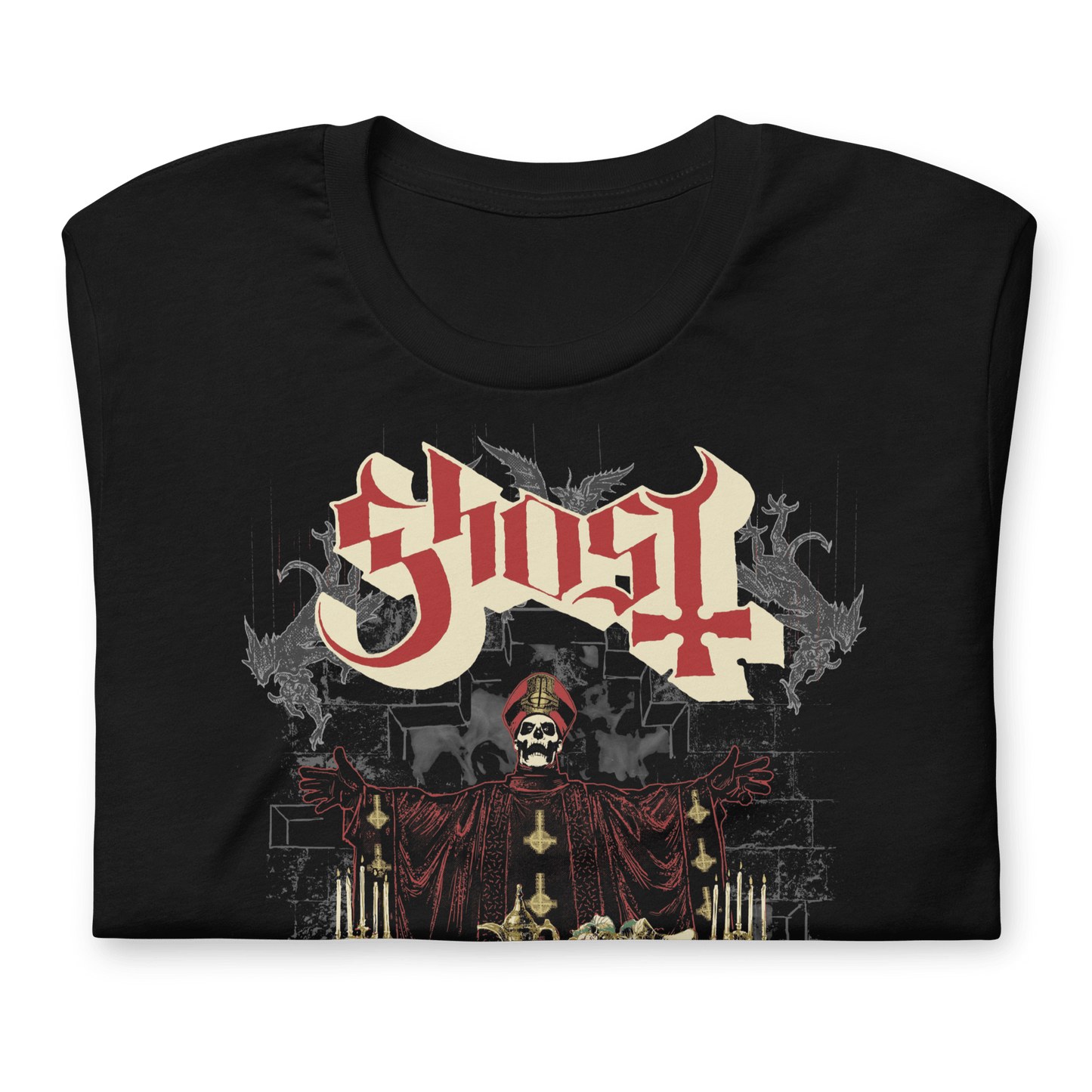 Ghost Last Supper Officially Licensed Mens T Shirt Black