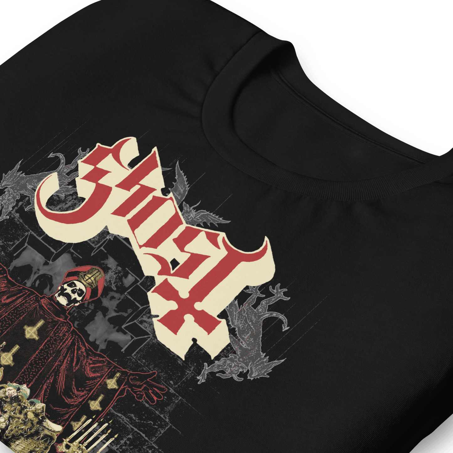 Ghost Last Supper Officially Licensed Mens T Shirt Black