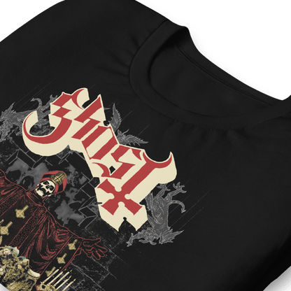 Ghost Last Supper Officially Licensed Mens T Shirt Black