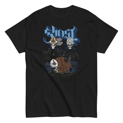 Ghost Midnight Officially Licensed Mens T Shirt Black