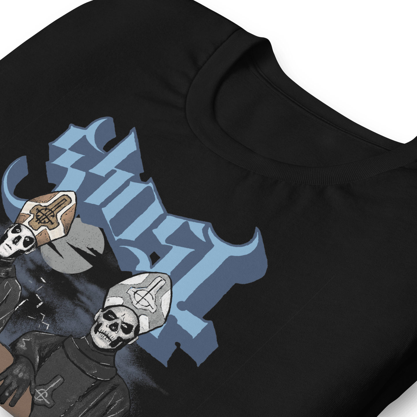 Ghost Midnight Officially Licensed Mens T Shirt Black