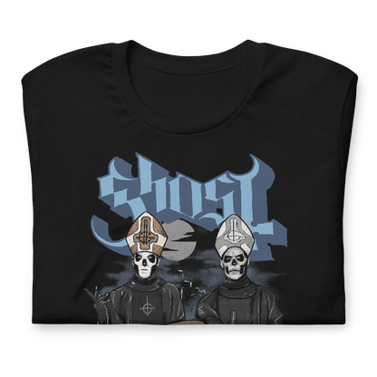 Ghost Midnight Officially Licensed Mens T Shirt Black