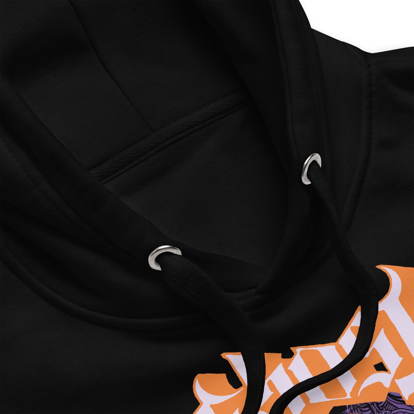 Ghost Orange Cape Classic Mens Hoodie Black