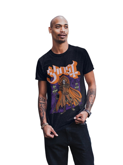 Ghost Orange Cape Mens T Shirt Black