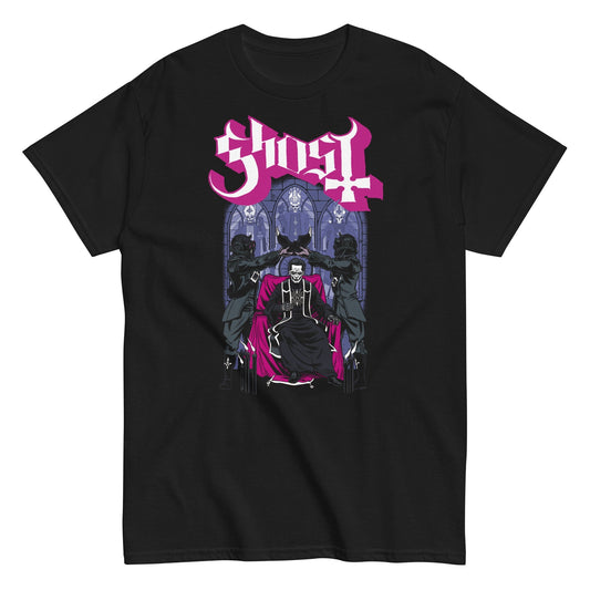 Ghost Pray for Us Mens T Shirt Black