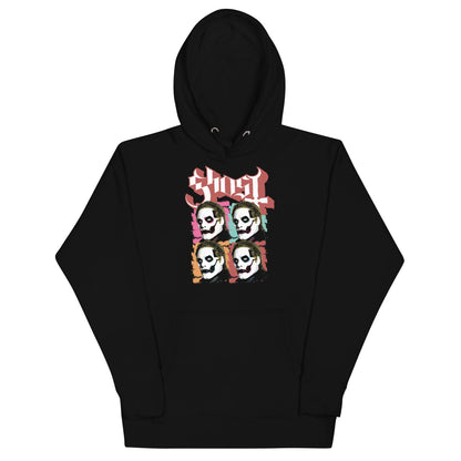 Ghost Quattro Classic Mens Officially Licensed Hoodie Black