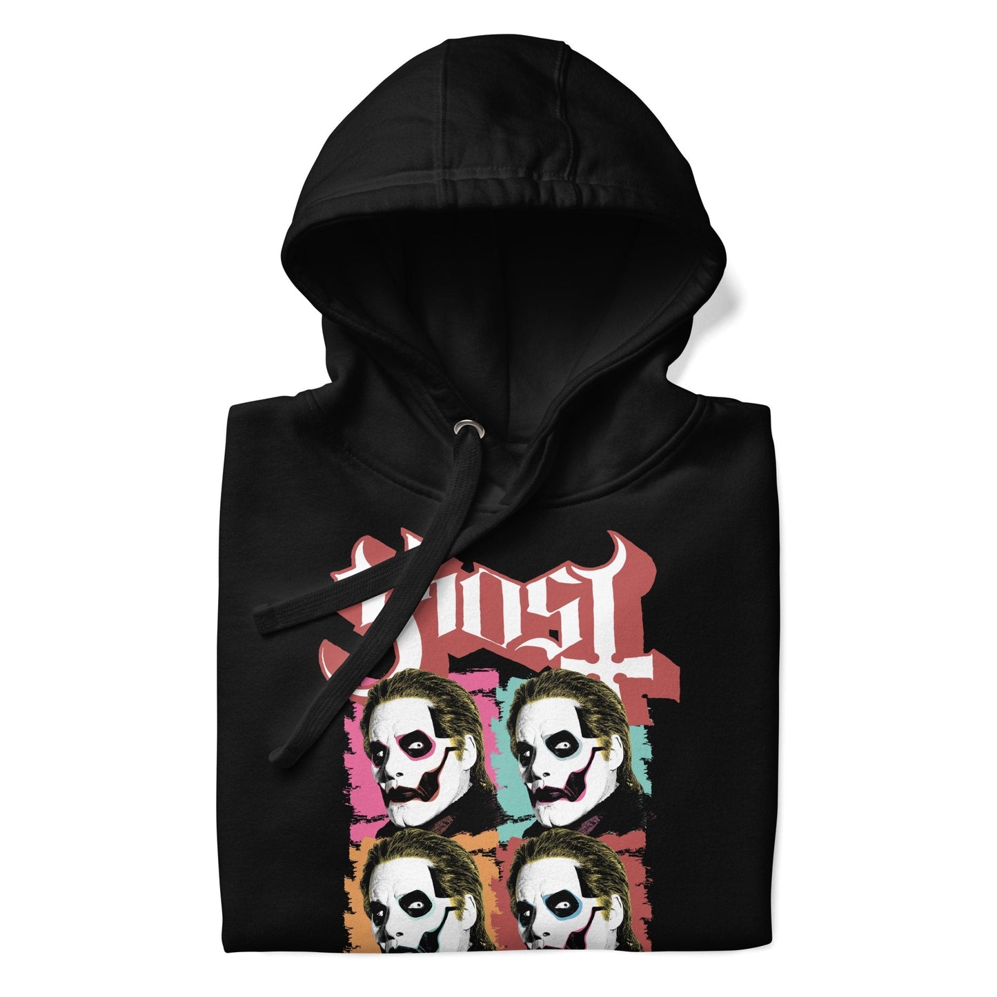 Ghost Quattro Classic Mens Officially Licensed Hoodie Black