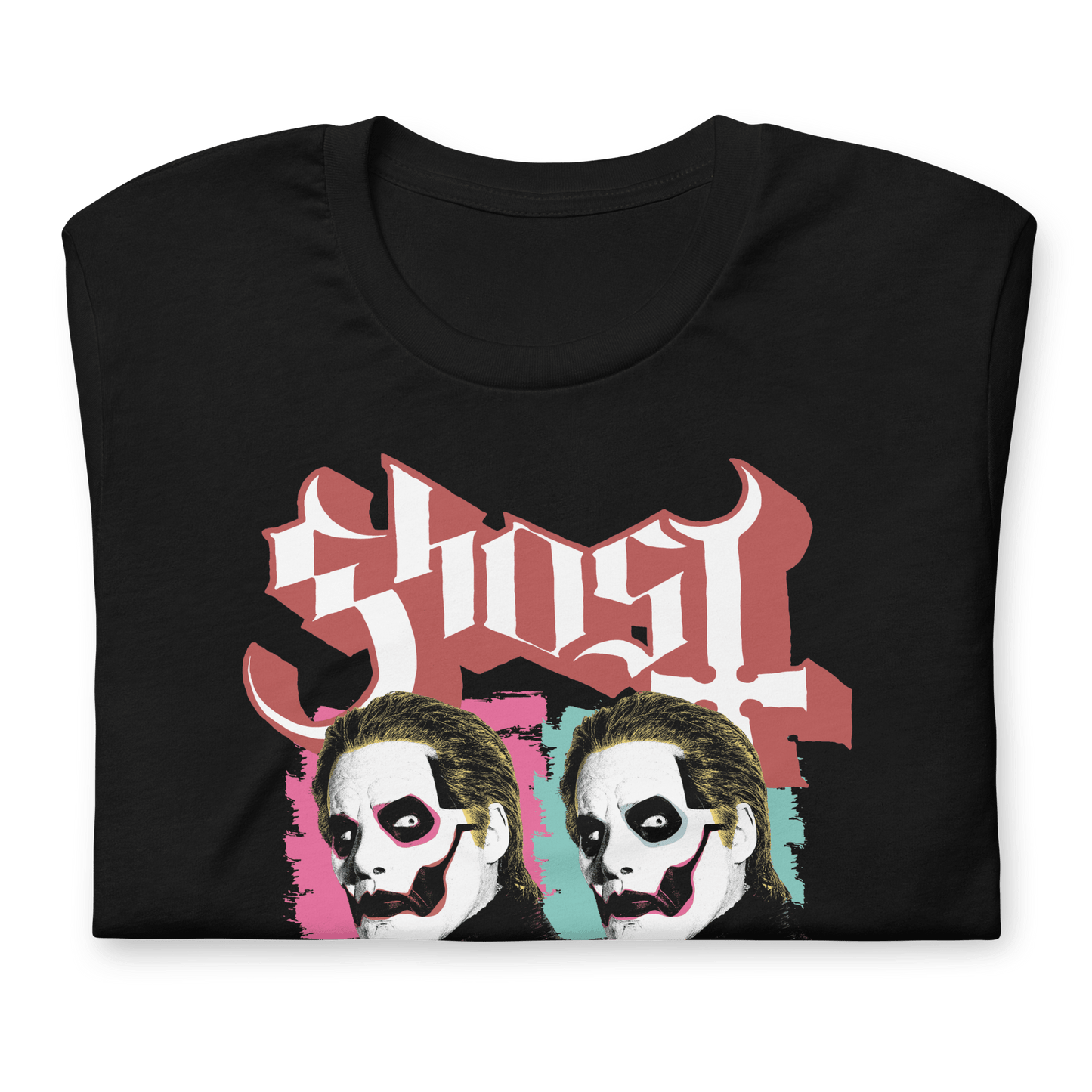 Ghost Quattro Officially Licensed Mens T Shirt Black