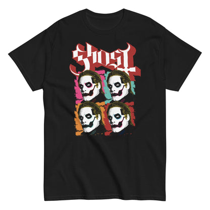 Ghost Quattro Officially Licensed Mens T Shirt Black
