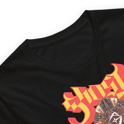 Ghost Red Glow Officially Licensed Mens T Shirt Black