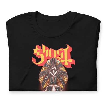 Ghost Red Glow Officially Licensed Mens T Shirt Black