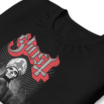 Ghost Silveresque Officially Licensed Mens T Shirt Black