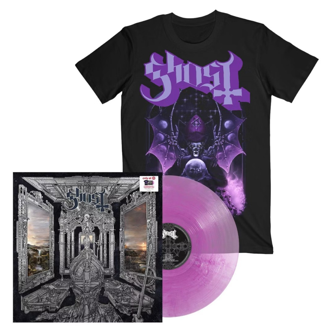 Ghost - Skeletá (Limited Edition, "Violet Mist" Colored Vinyl, Large T-Shirt) (Box Set) [Vinyl] Vinyl Record