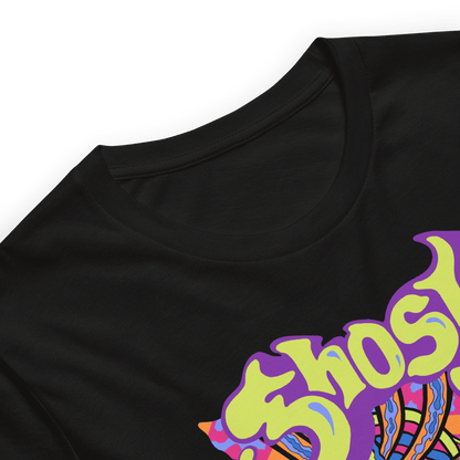Ghost Stained Glass Officially Licensed Mens T Shirt Black