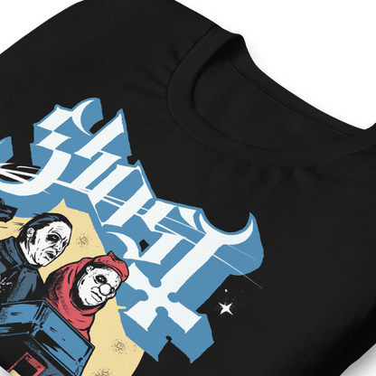 Ghost Two Headed Monster Officially Licensed Mens T Shirt Black