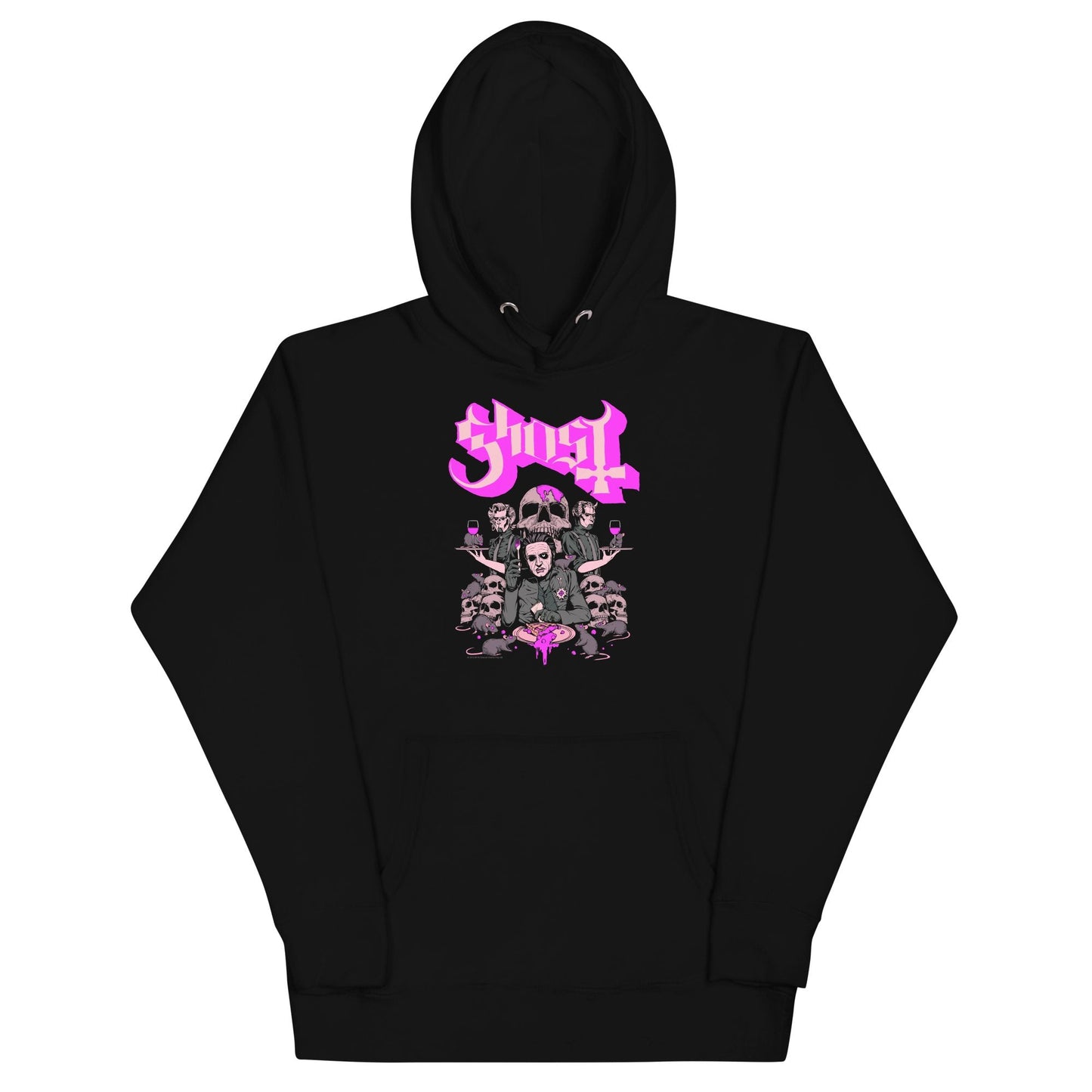 Ghost What's for Dinner Classic Mens Hoodie Black