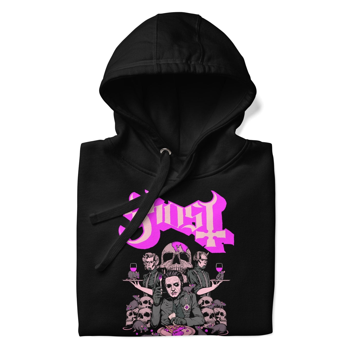 Ghost What's for Dinner Classic Mens Hoodie Black