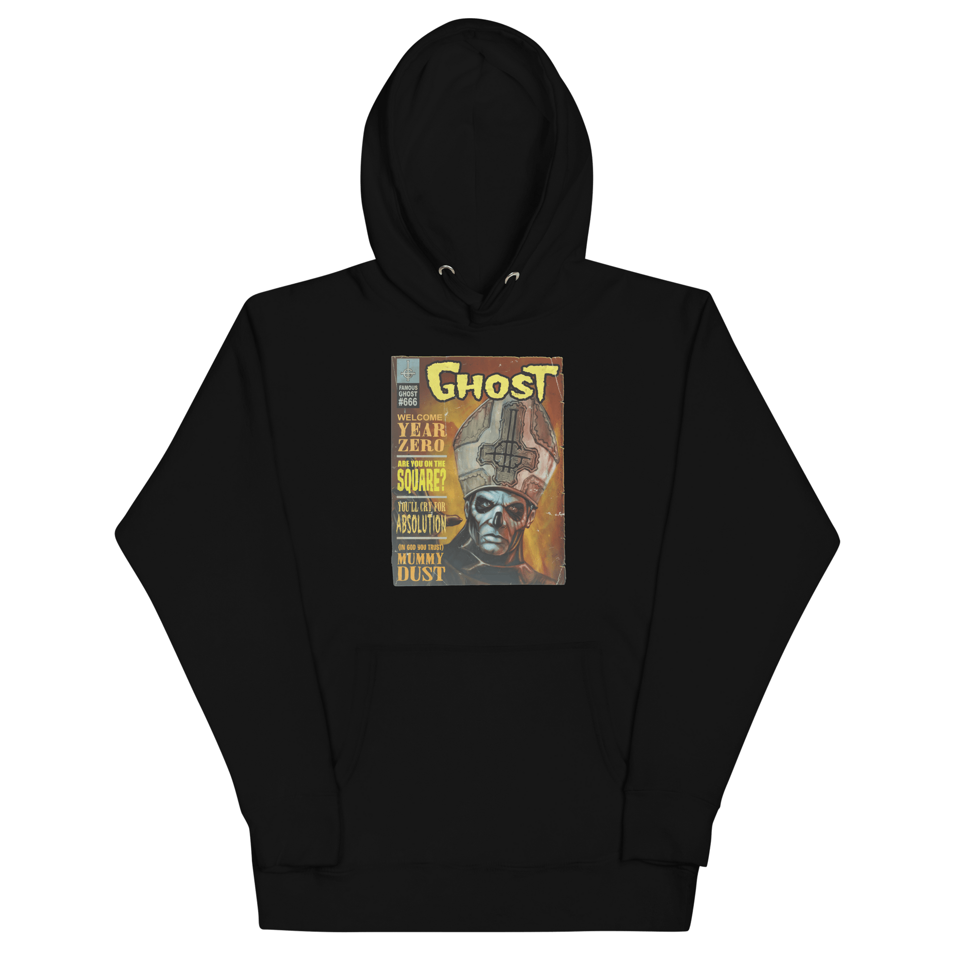 Ghost Year Zero Mens Officially Licensed Hoodie Black