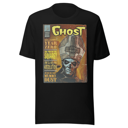 Ghost Year Zero Officially Licensed Mens T Shirt Black