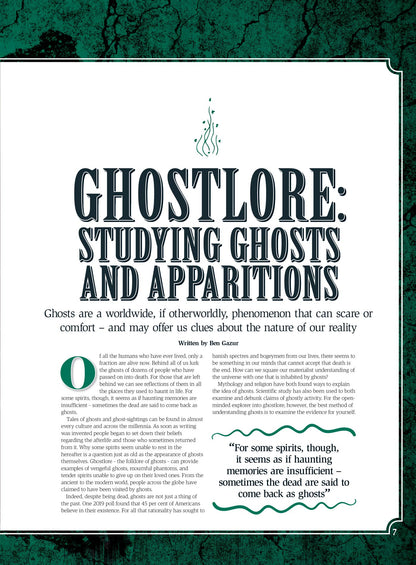 History Of Ghosts - Horrible Hauntings & Chilling Tales, Apparition, Possession, Poltergeist,The Headless Horseman, Thursday Of The Dead, 3 Days Of Allhallowtide, Investigating The Paranormal & More!