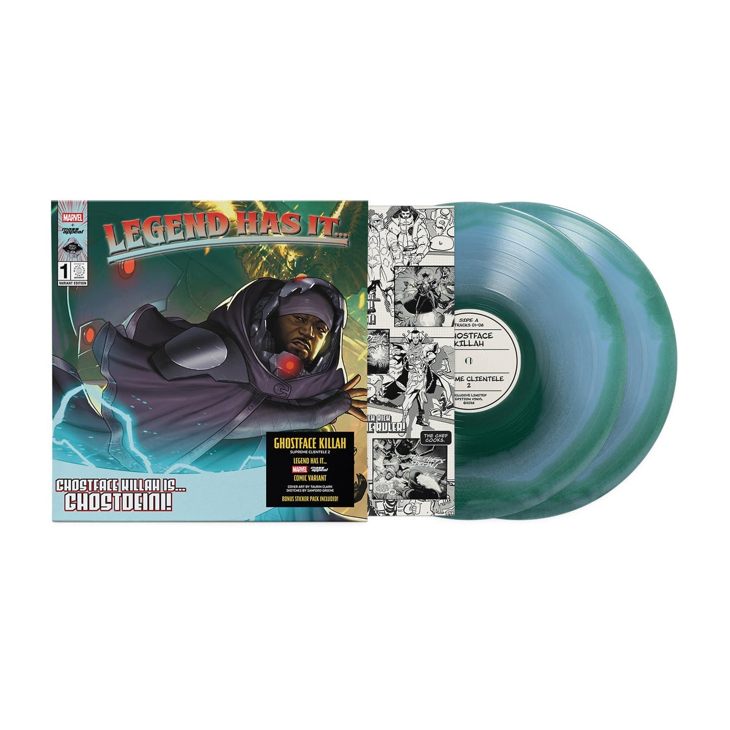 Ghostface Killah - Supreme Clientele 2 [Green/Blue Marble] [2LP] [Vinyl] Vinyl Record