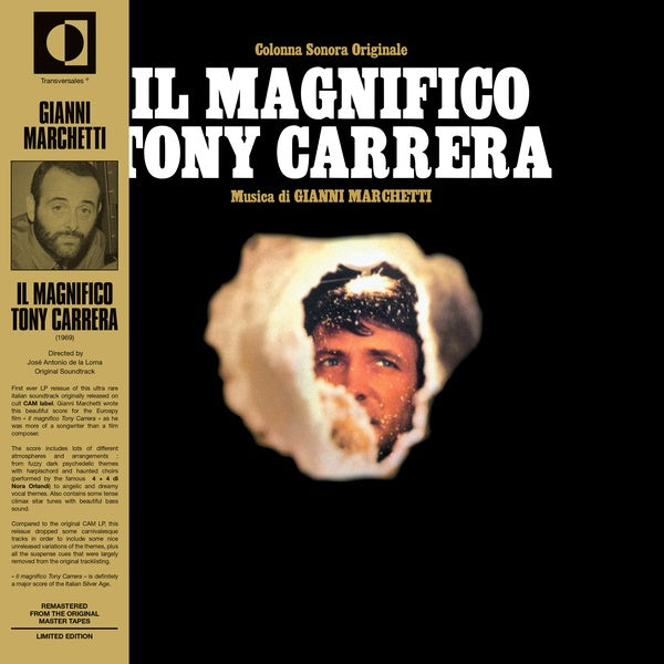 GIANNI MARCHETTI - Il Magnifico Tony Carrera Vinyl Record