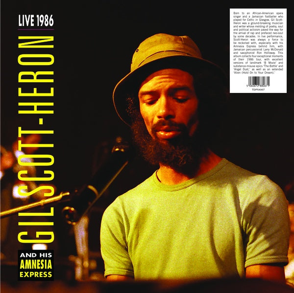 GIL SCOTT-HERON & HIS AMNESIA EXPRESS - Live 1986 Vinyl Record