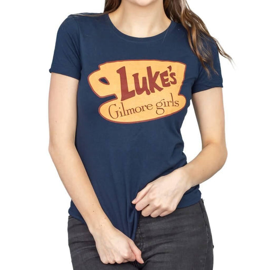 Gilmore Girls Luke's Diner Juniors T-shirt