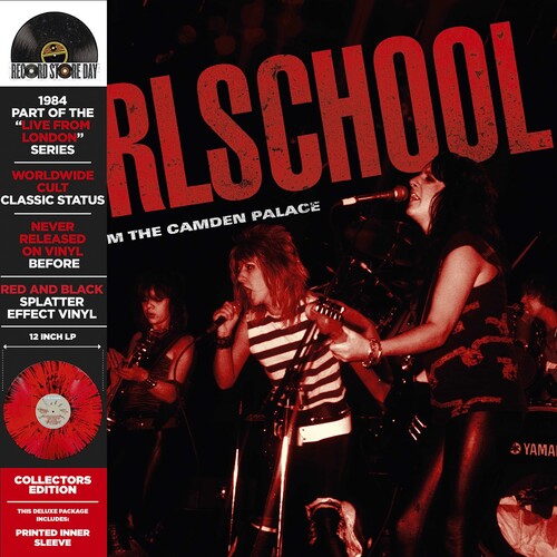 Girlschool - Live From the Camden Palace (Limited Edition, Red Colored Vinyl, Deluxe Edition, Remastered) [Vinyl] Vinyl Record