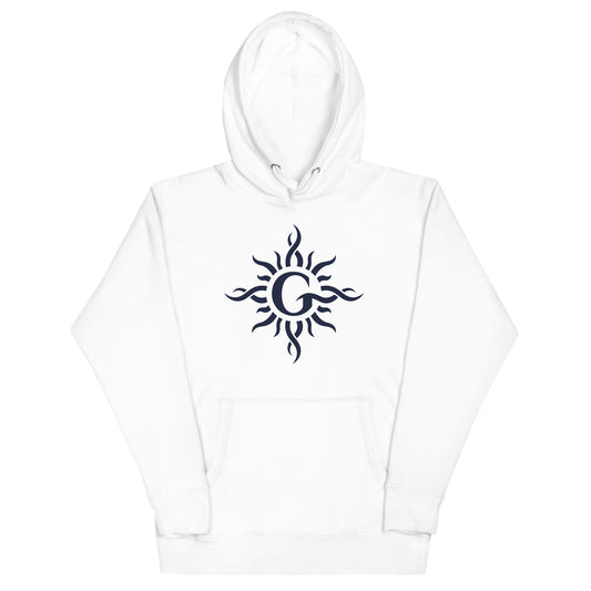 Godsmack Black G Logo Mens Hoodie White