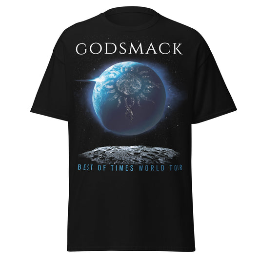 Godsmack Best of Times Jumbo Print Mens T Shirt Black