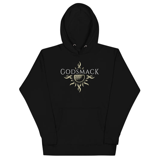 Godsmack Moon Comes Up Classic Mens Officially Licensed Hoodie Black
