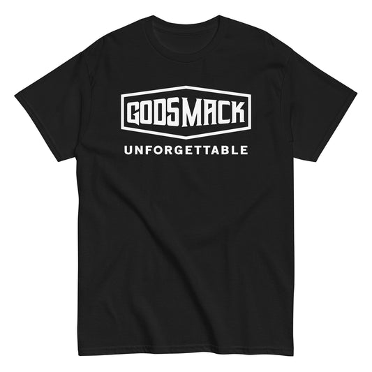 Godsmack White Unforgettable Mens T Shirt Black