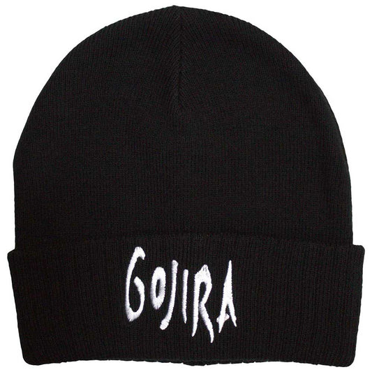 Gojira Logo Beanie Hat Officially Licensed Black