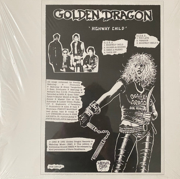 Golden Dragon - Golden Dragon (DELUXE) Vinyl Record