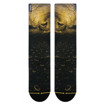 Dave Nelson Golden Adult Crew Sock
