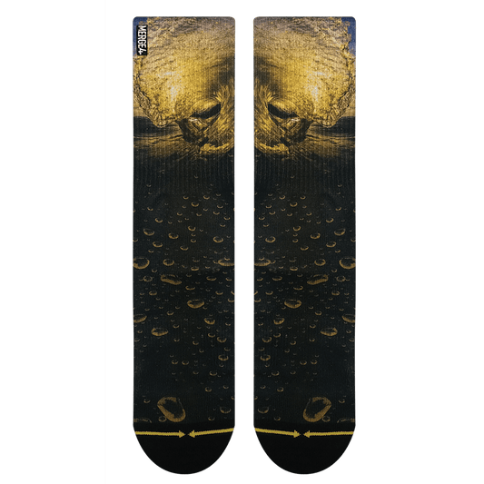 Dave Nelson Golden Adult Crew Sock
