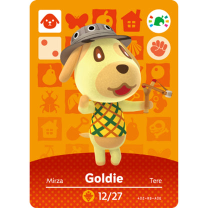 Nintendo - Animal Crossing amiibo Card 3pk - Rosie, Goldie, & Stitches