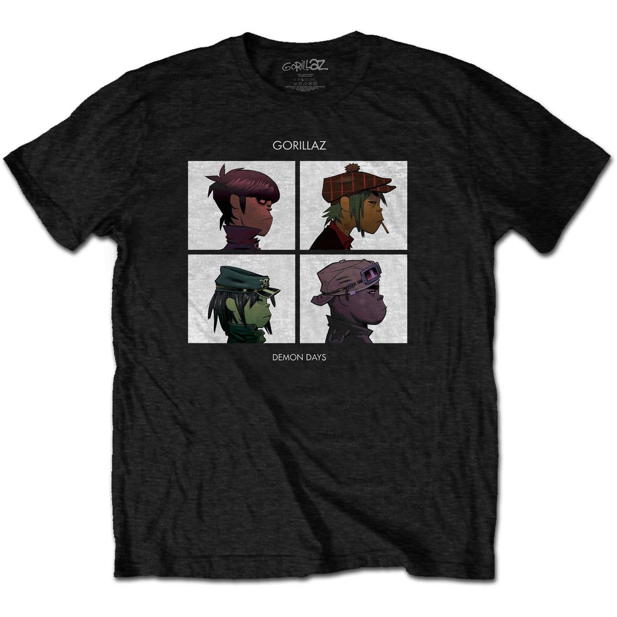 Gorillaz Demon Days Mens T Shirt Officially Licensed