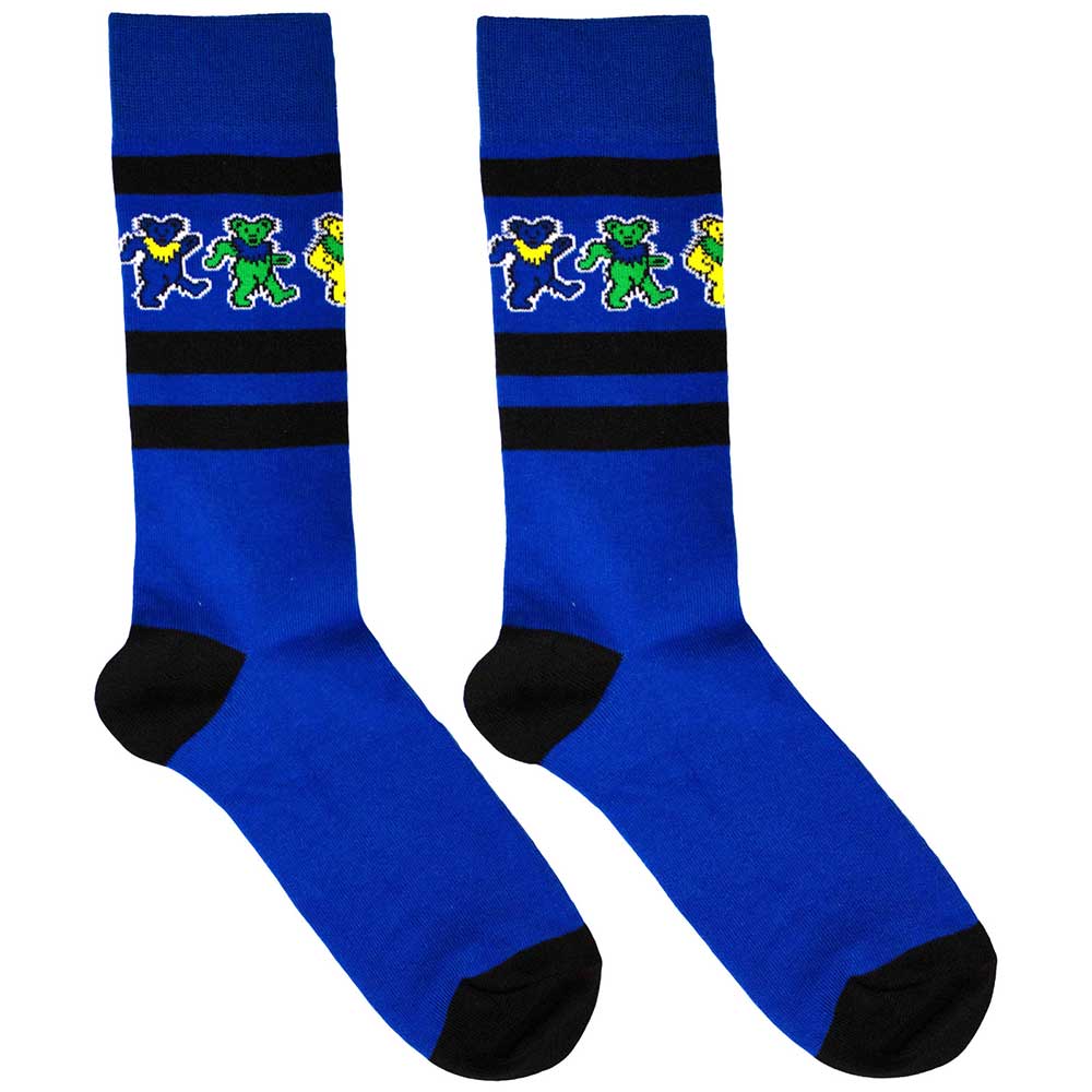 Grateful Dead Dancing Bears Stripe [Socks]