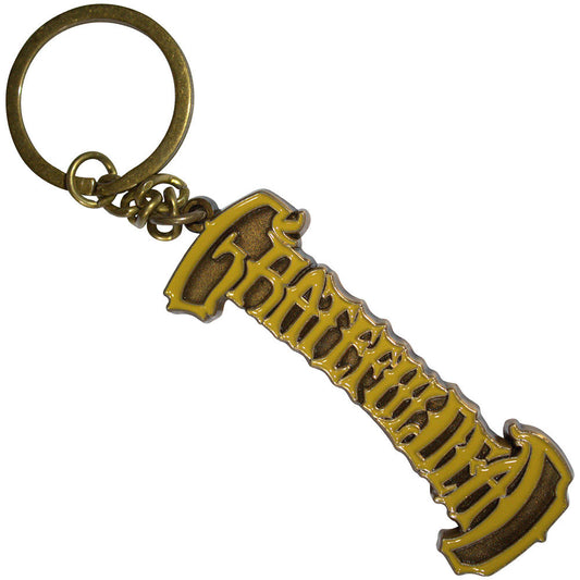 Grateful Dead Gold Logo Keychain