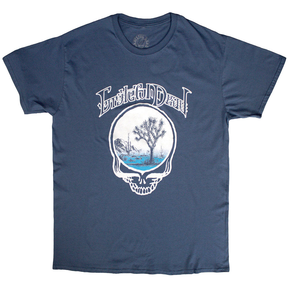 Grateful Dead Joshua Tree Mens T Shirt Blue