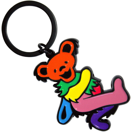 Grateful Dead Pink Body Dancing Bear Keychain