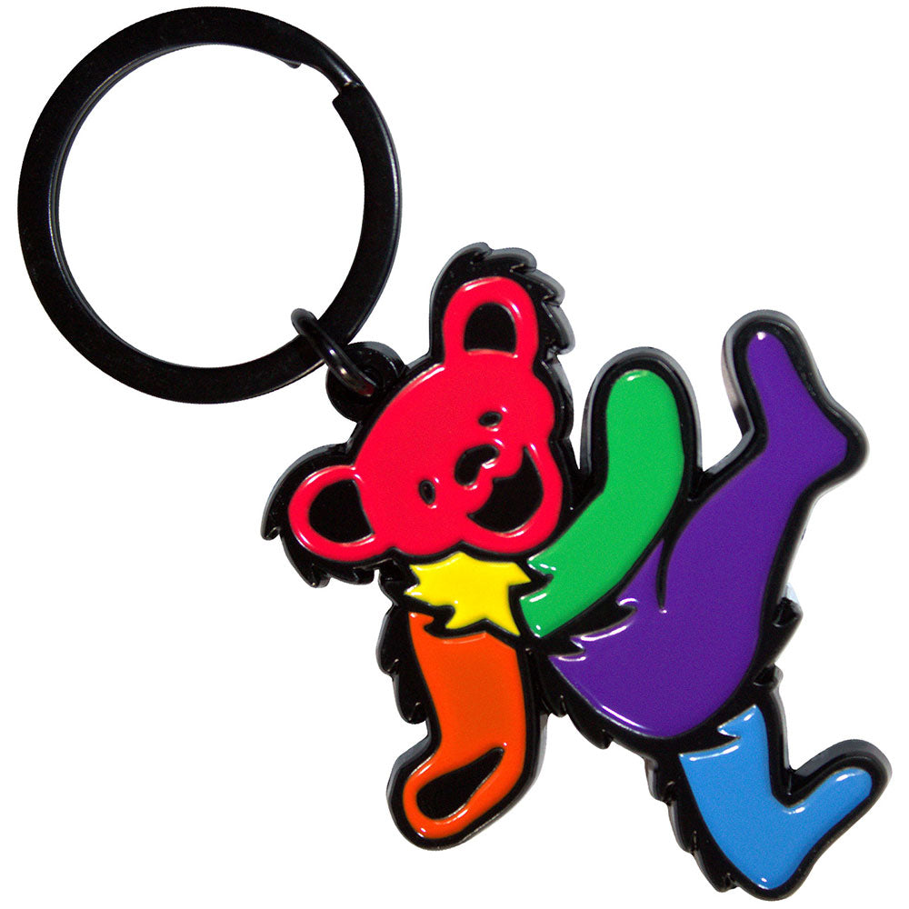 Grateful Dead Purple Body Dancing Bear Keychain