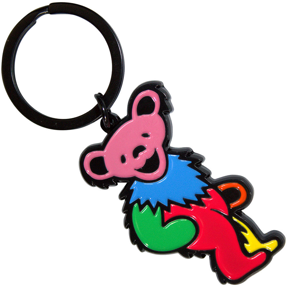 Grateful Dead Red Body Dancing Bear Keychain