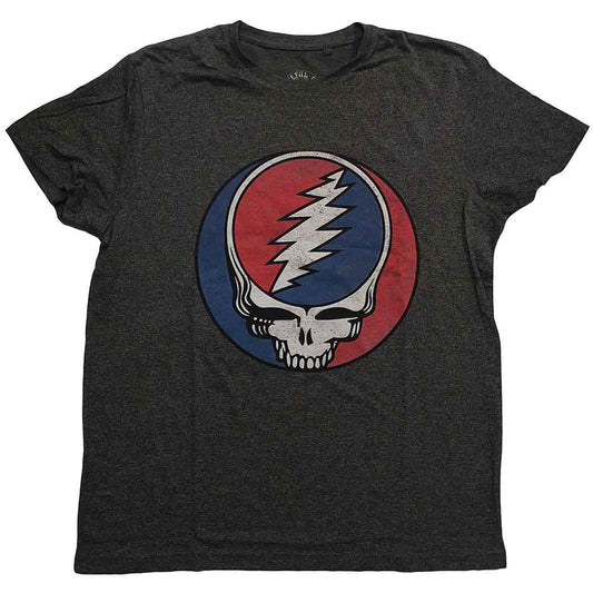 Grateful Dead Steal Your Face Classic Mens T Shirt Officially Licensed